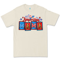 Bone American mama Premium Tee - Neo Western