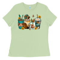 Matcha indian headdress coffee cups Ladies Tee - Zillion Design Studio