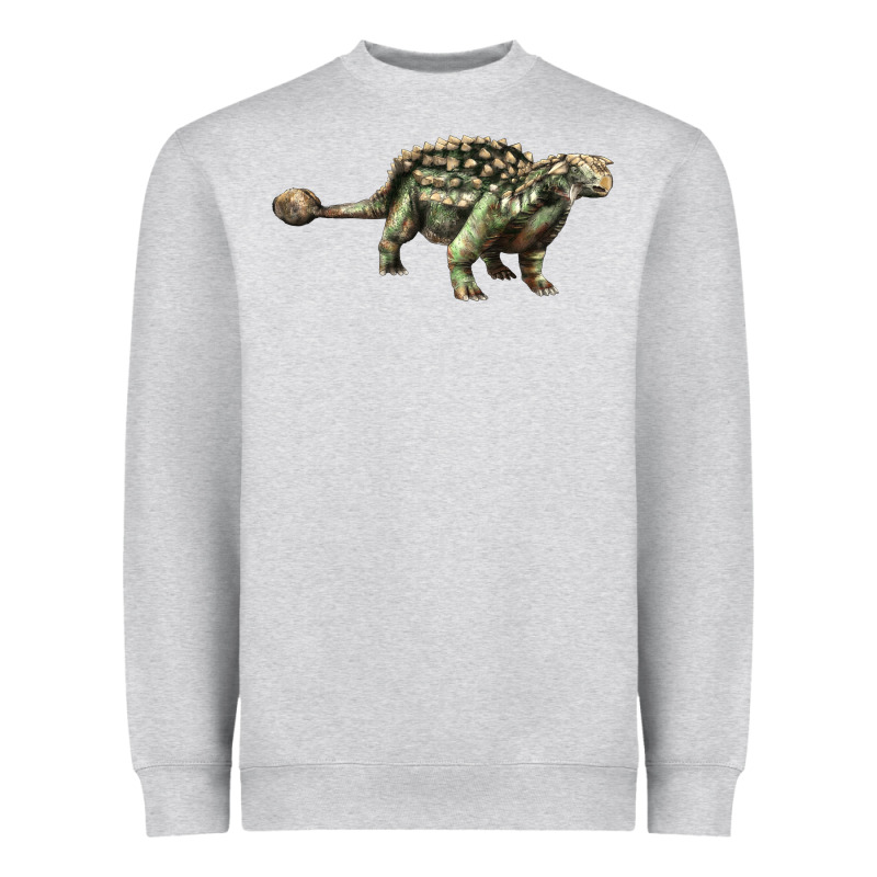 Ankylosaurus T-rex Heavyweight Sweatshirt by LillyAllenDesigns | Teevron