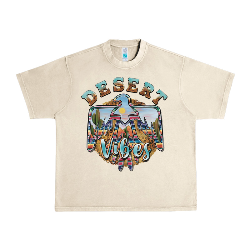 Desert Vibes Thunderbird Urban Heavy Tee by BarkalooDesign | Teevron