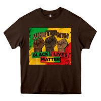 Chocolate Brown juneteenth black lives matter tumbler Heavy Core Tee - BarkalooDesign