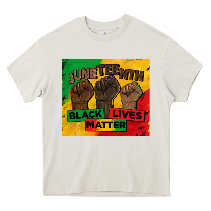 Juneteenth Black Lives Matter Tumbler Heavy Core Tee by BarkalooDesign | Teevron