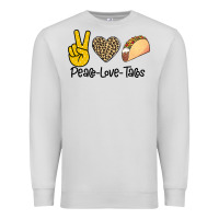 Dove Grey Peare Love Tacos Premium Sweatshirt - Bettercallsaul
