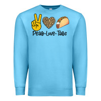 Ocean Blue Peare Love Tacos Premium Sweatshirt - Bettercallsaul