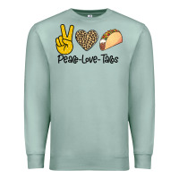 Seafoam Peare Love Tacos Premium Sweatshirt - Bettercallsaul