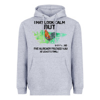 Heather Grey rooster Heavyweight Hoodie - Bettercallsaul