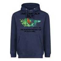 Navy rooster Heavyweight Hoodie - Bettercallsaul