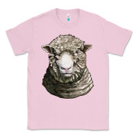 Bubblegum Pink dorset sheep head Classic Tee - LillyAllenDesigns