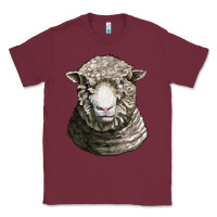 Burgundy dorset sheep head Classic Tee - LillyAllenDesigns