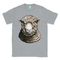 Heather Grey dorset sheep head Classic Tee - LillyAllenDesigns