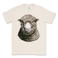Natural dorset sheep head Classic Tee - LillyAllenDesigns
