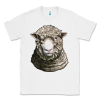 White dorset sheep head Classic Tee - LillyAllenDesigns