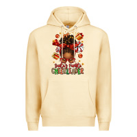 Pina Colada santa's favorite cheerleader afro messy bun Premium Hoodie - texasbilliewilder