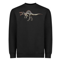 Black Spinosaurus Heavyweight Sweatshirt - LillyAllenDesigns