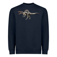 Navy Spinosaurus Heavyweight Sweatshirt - LillyAllenDesigns