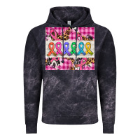 Cloud Black western colorfull cancer ribbon Vintage Hoodie - AdoDesignShop