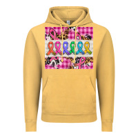 Vintage Mustard western colorfull cancer ribbon Vintage Hoodie - AdoDesignShop