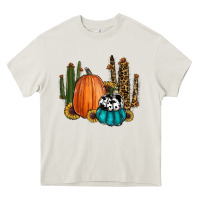 Cream sunflower cactus pumpkin fall Heavy Core Tee - RanaPortraitStore