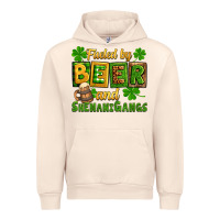 Sandshell St. Patrick's Fueled by beer and shenanigangs Urban Hoodie - OliviaCreatesArt
