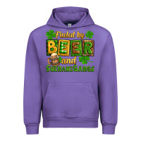 Tulip St. Patrick's Fueled by beer and shenanigangs Urban Hoodie - OliviaCreatesArt