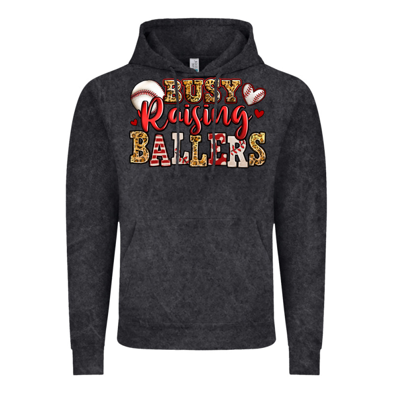 Busy Raising Ballers Baseball Vintage Hoodie by Jasminsmagicworld | Teevron