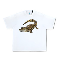 White crocodile Urban Heavy Tee - LillyAllenDesigns