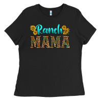 Black ranch mama Ladies Tee - texasbilliewilder