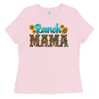 Bubblegum Pink ranch mama Ladies Tee - texasbilliewilder