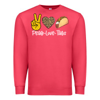 Cardinal Peace Love Tacos Premium Sweatshirt - Bettercallsaul