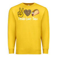 Lemon Peace Love Tacos Premium Sweatshirt - Bettercallsaul