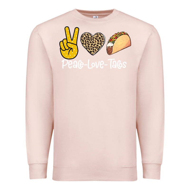 Peace Love Tacos Premium Sweatshirt by Bettercallsaul | Teevron