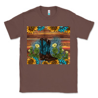 Chestnut boot cactus sunflower gemstone Classic Tee - AdoDesignShop