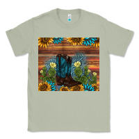 Matcha boot cactus sunflower gemstone Classic Tee - AdoDesignShop