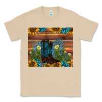 Mushroom boot cactus sunflower gemstone Classic Tee - AdoDesignShop