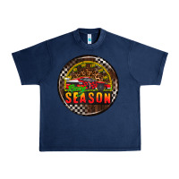 Navy race coasters Urban Heavy Tee - AdoDesignShop