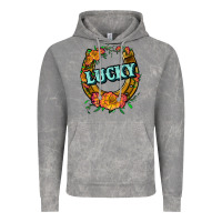 Cloud Rock horseshoe lucky Vintage Hoodie - JahusDesignShop