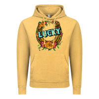 Vintage Mustard horseshoe lucky Vintage Hoodie - JahusDesignShop