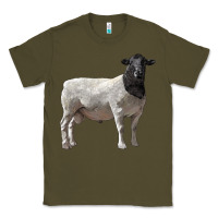 Army Green dorper sheep Classic Tee - LillyAllenDesigns