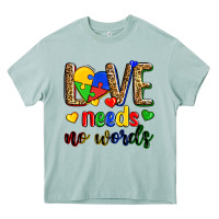 Arona love needs no words Heavy Core Tee - Zillion Design Studio