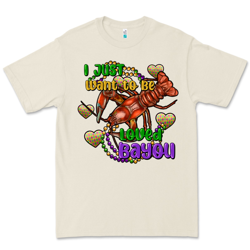 Crawfish I Just Want To Be Loved Bayou Premium Tee by FaDigitalArtStudio | Teevron