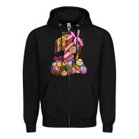 Black He Is Risen Zipper Hoodie - BundleAndBundleShop
