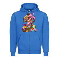 True Royal He Is Risen Zipper Hoodie - BundleAndBundleShop