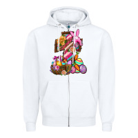 White He Is Risen Zipper Hoodie - BundleAndBundleShop