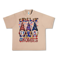 Burro Chilling with my gnomies with usa Urban Heavy Tee - NancyCooperArtShop