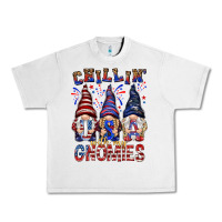 Lunar Rock Chilling with my gnomies with usa Urban Heavy Tee - NancyCooperArtShop