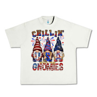 Pistachio Chilling with my gnomies with usa Urban Heavy Tee - NancyCooperArtShop