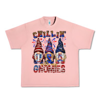 Salmon Chilling with my gnomies with usa Urban Heavy Tee - NancyCooperArtShop