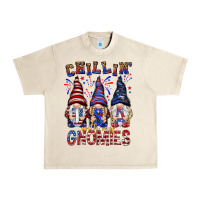 Sandshell Chilling with my gnomies with usa Urban Heavy Tee - NancyCooperArtShop