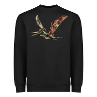 Black Pteranodon Heavyweight Sweatshirt - LillyAllenDesigns