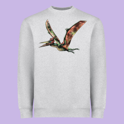 Pteranodon Heavyweight Sweatshirt Designed By Lillyallendesigns